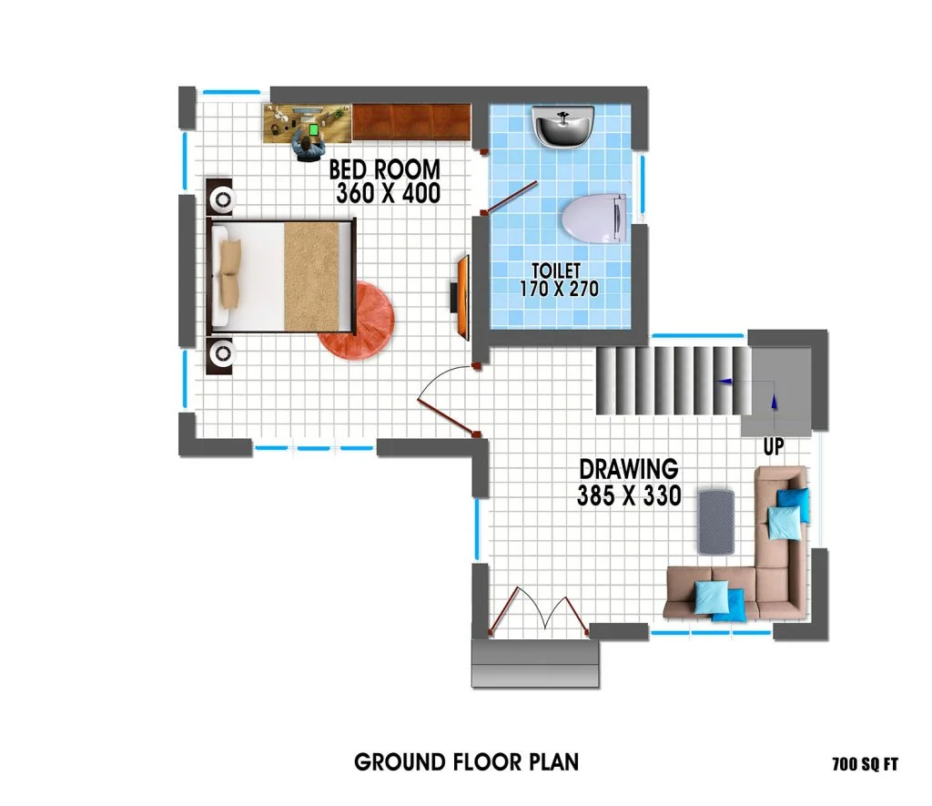 2 BEDROOM ORDINARY BRITISH VILLA
